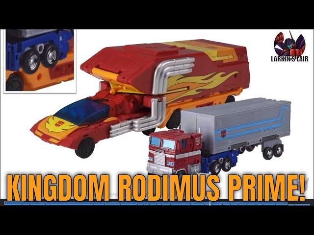 Transformers Kingdom Rodimus Full Reveal and Scale Thoughts, Larkin's Lair