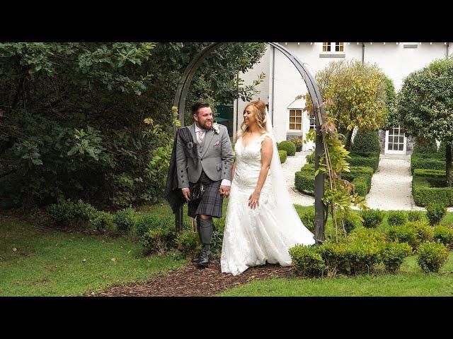 Claire and Paul's Wedding Video at Glenskirlie Castle