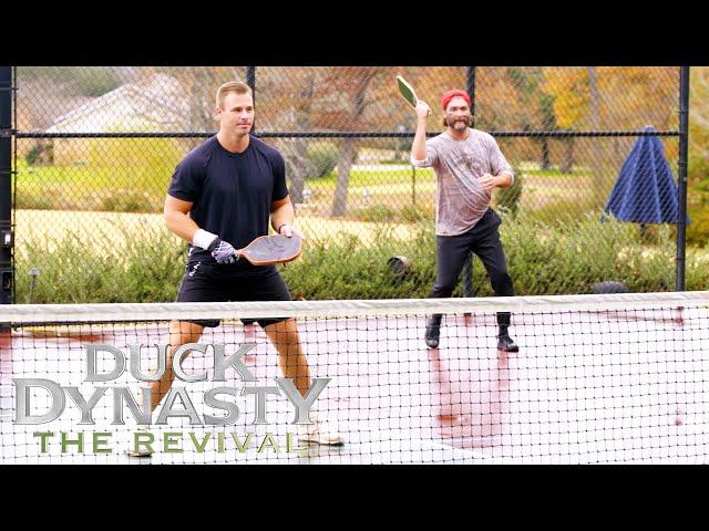 Christian vs. Jacob: Smash Talk and Pickleball Rivalry *Bonus Scene* | Duck Dynasty: The Revival