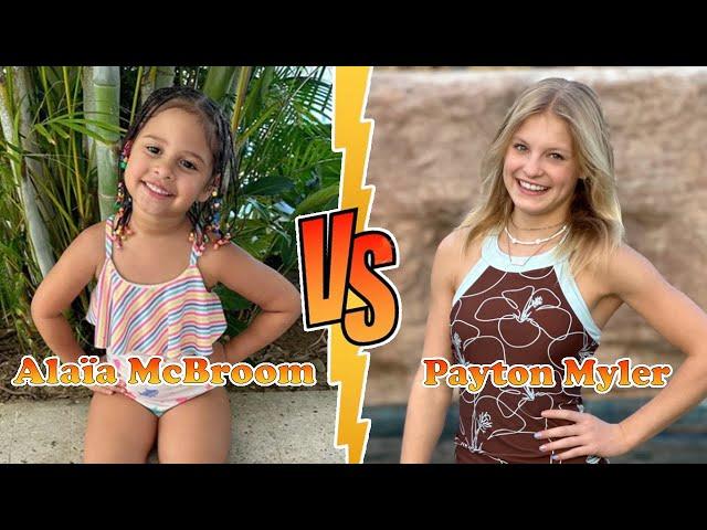 Payton Myler VS Alaïa McBroom (The ACE Family) Transformation  New Stars From Baby To 2023