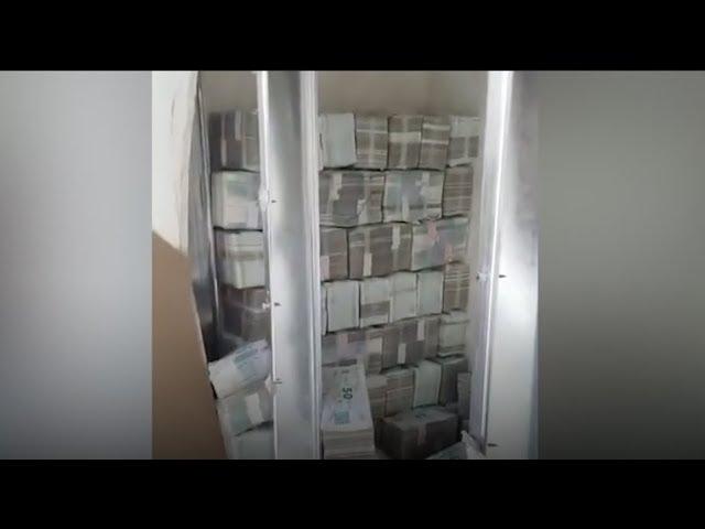 Huge sums of cash found in a second-hand house's walls?