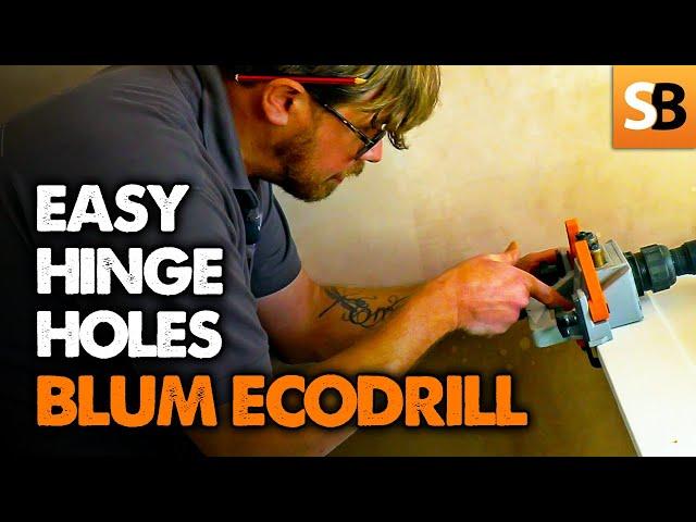 Easy Hinge Holes with Blum EcoDrill M31.1000 Jig