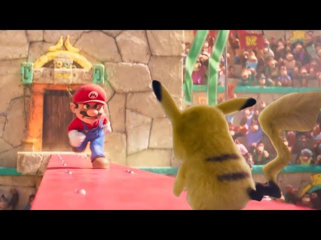 Pikachu Destroys Mario