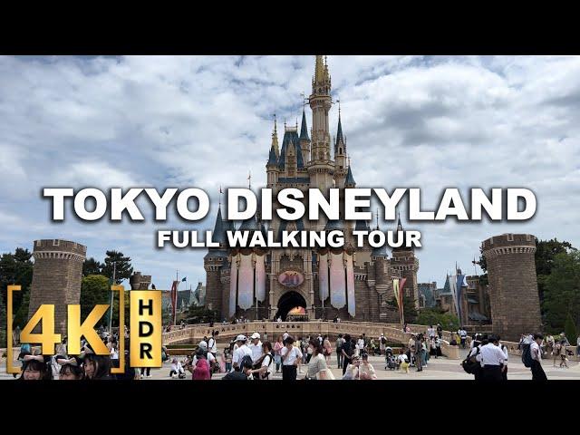 This is Tokyo Disneyland in 2023! | Full Walking Tour | 4K HDR | Theme Park Tour | Japan