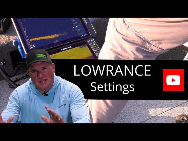 Lowrance HDS Settings, Tips and Tricks