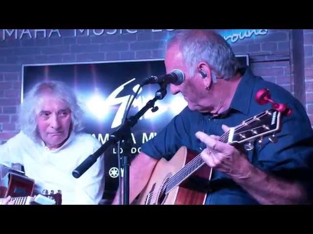 Albert Lee & Ralph McTell at Yamaha Music London