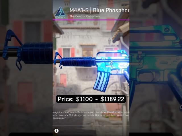 top 5 blue M4A1-S skins! #shorts #cs2