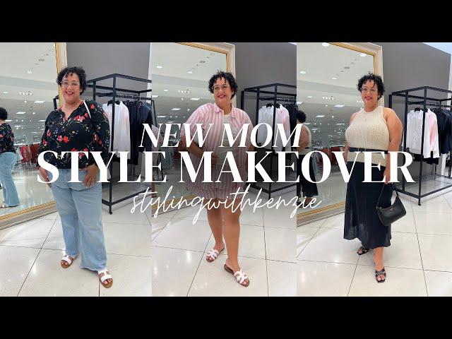 NEW MOM STYLE MAKEOVER - HER REACTION MADE ME CRY!