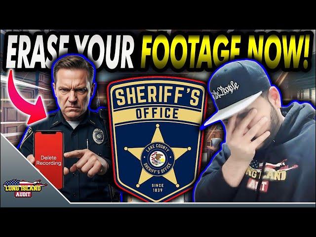 Deputy Forces Me To ERASE Footage From Camera Under Threat Of Arrest!