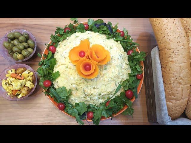 How to make salad olivieh/Persian chicken salad recipe