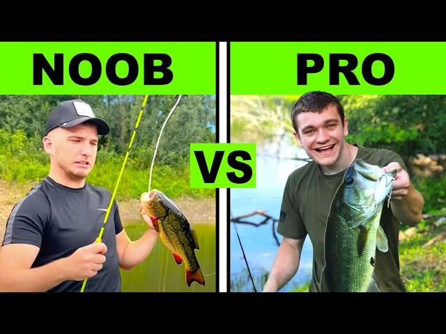 Noob VS Pro Fishing Challenge!