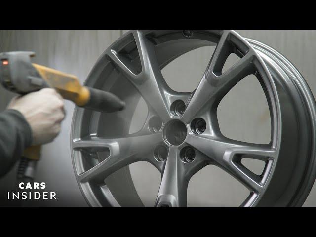 How Wheels Are Professionally Powder-Coated | Cars Insider