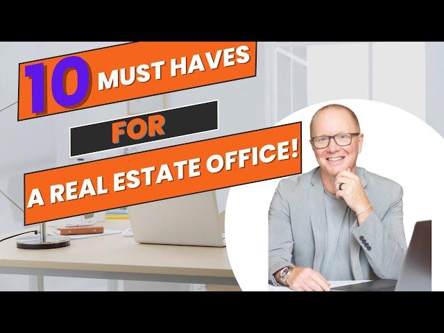 Top 10 Essential Office Items For Real Estate Agents: Stay Organized & Productive At Work!