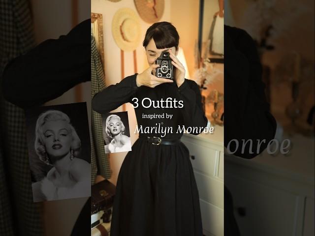 3 Marilyn Monroe Inspired Outfits | Vintage Fashion & Old Hollywood