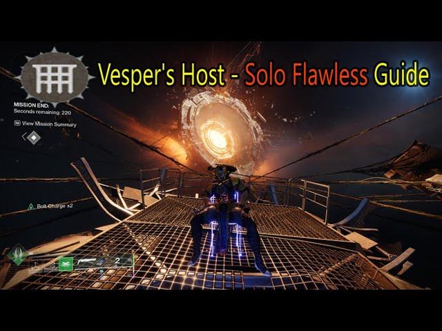 Destiny 2 - Vesper's Host Solo Flawless Guide