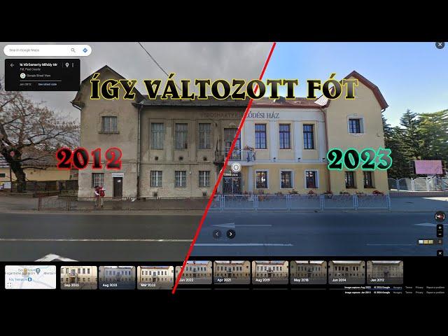 Így változott Fót (2011 vs. 2023)