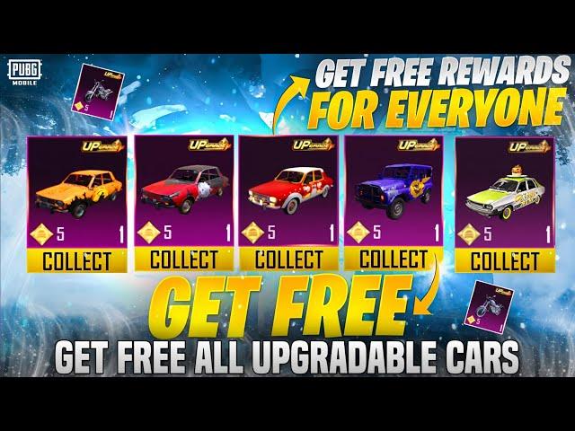  Get Free 7 Upgradable Vehicles  | Trick To Get Upgraded Vehicles Last Day Get Free Rewards |PUBGM