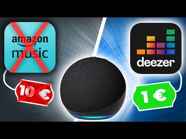 Deezer günstiger - Perfekte Amazon Music Prime-Alternative für Alexa