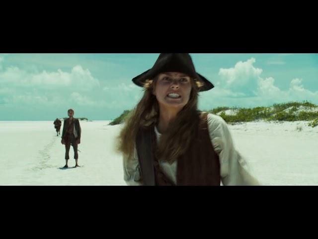 Pirates of the Caribbean: Dead Man's Chest/Best scene/Johnny Depp/Keira Knightley/Orlando Bloom