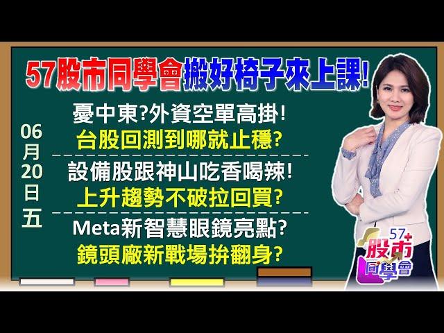 台積電王者歸來？避匯損！衝產能！設備廠各顯神通？美股最大三巫日要注意什麼？台光電遭投信結帳？意藍4根漲停還有高點？玉晶光機器人業績來了？《57股市同學會》陳明君 蕭又銘 劉育綸 李健明
