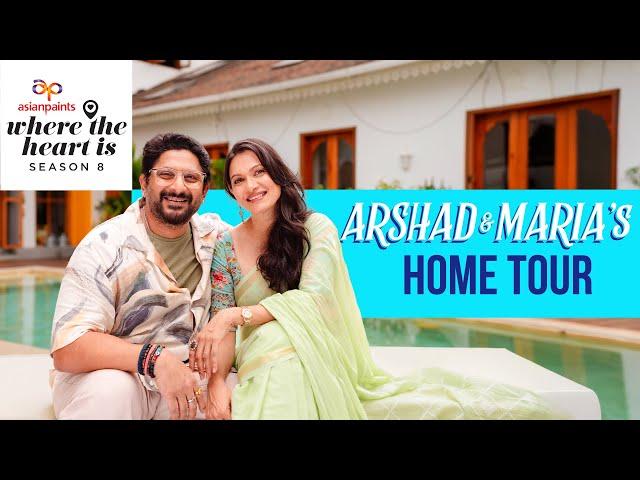 Asian Paints Where The Heart Is S8 E2 | Inside Arshad Warsi & Maria Goretti’s Portuguese Style Home