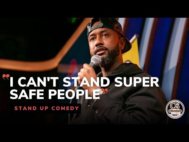 I Can't Stand Super Safe People - Comedian James Davis - Chocolate Sundaes Standup Comedy