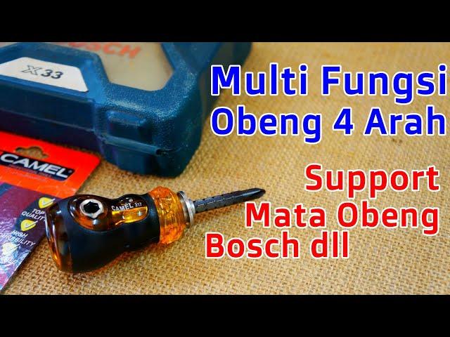 Smart Obeng Camel Cebol Multifungsi Support Mata Obeng Bosch dll