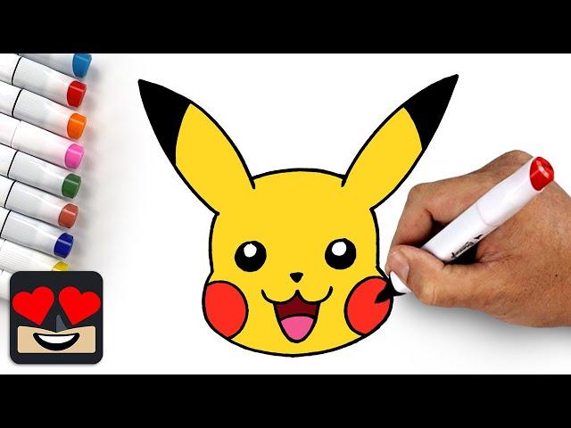 How To Draw Pikachu for Beginners