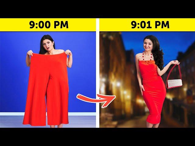 22 BRILLIANT CLOTHES HACKS || Cool DIY Upgrade Ideas by 5-Minute Crafts