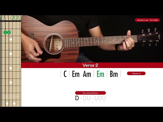 Another Love Guitar Cover Tom Odell |Tabs + Chords|
