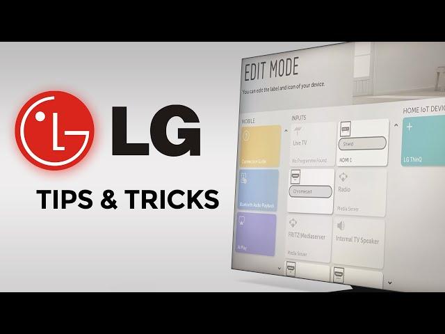 LG TV Best Settings and Secret Features