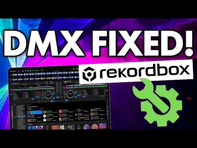 DMX + Rekordbox 7.07: Lighting Control From Your Laptop! ️