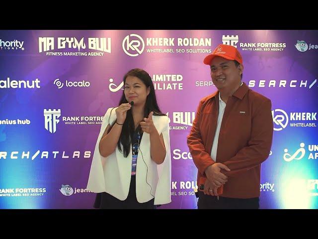 Ani Hoang at the World of Search SEO Conference 2024