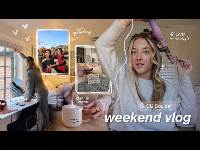 weekend vlog | hosting prep, gameday & more