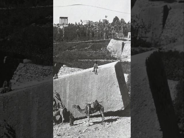 The Baalbek Stones and Temple of Baalbek: Giant Stone Monoliths of Ancient Rome #historicaltidbits