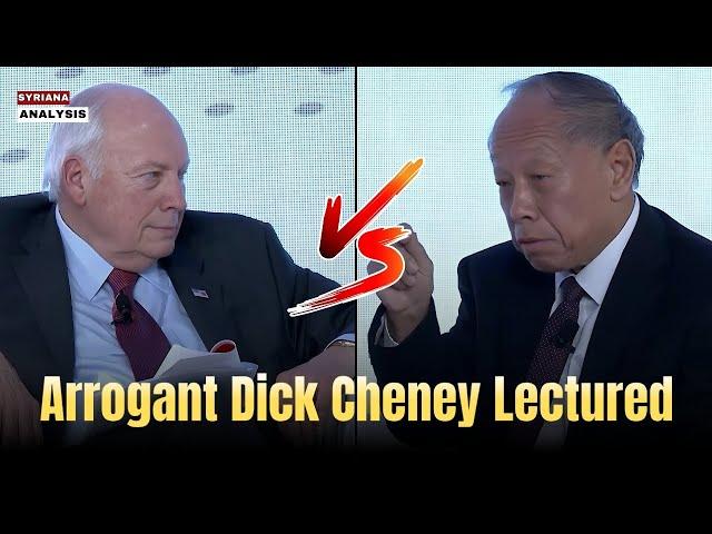  Hilarious: Chinese Diplomat Lectures Dick Cheney on Politics | Syriana Analysis