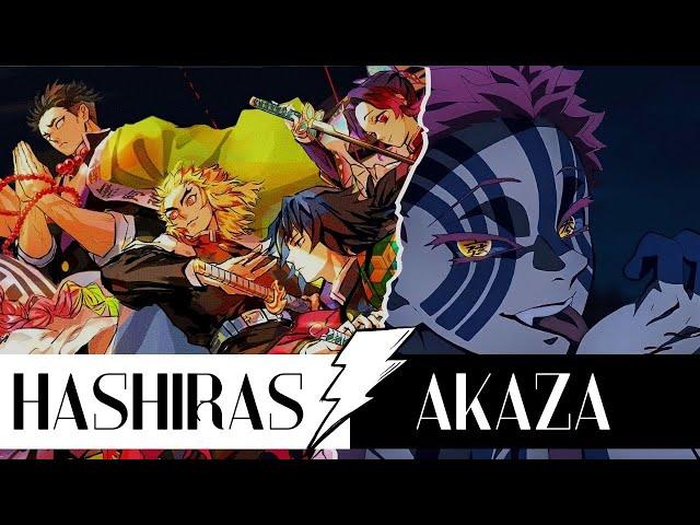 Akaza vs All Hashiras | Also Cannon fight | Akaza vs giyu and tanjiro | Demon Slayer | Minecraft |