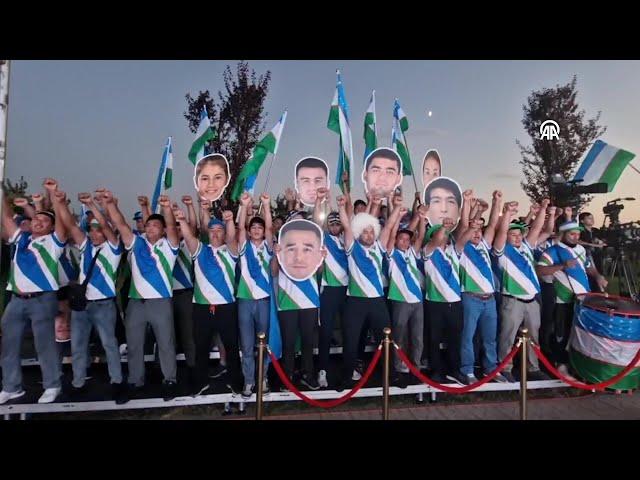 Uzbek athletes returning from Paris Olympics receive enthusiastic welcome in Tashkent