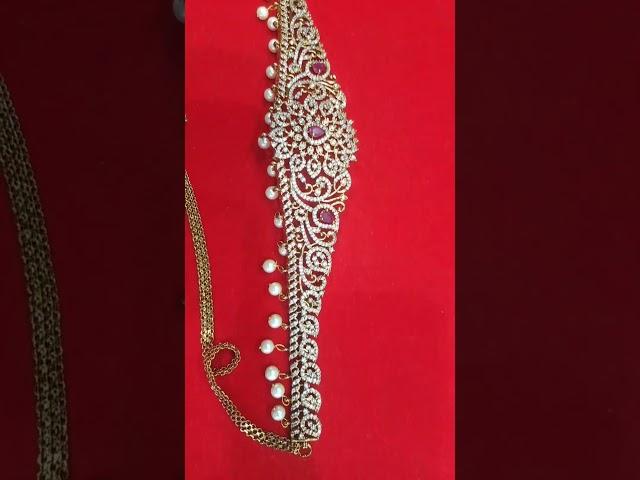 ₹1199 chain vadanam.... #artificaljewellery #necklace #victoria #bridal #cz #jewellery