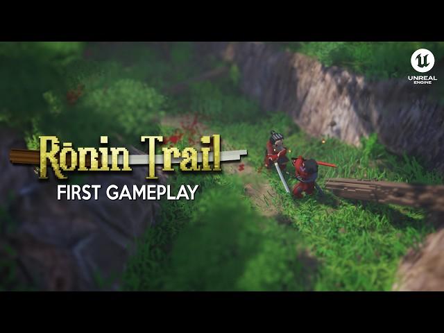 RONIN TRAIL First Gameplay Demo | New BRUTAL OPEN WORLD Samurai Action RPG coming in 2025