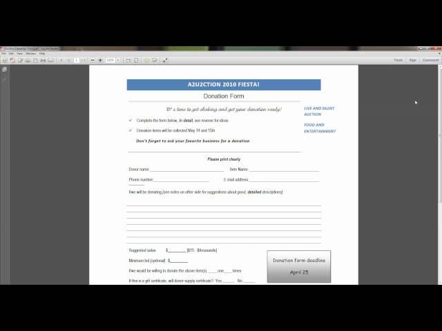 How to Fill in PDF Forms