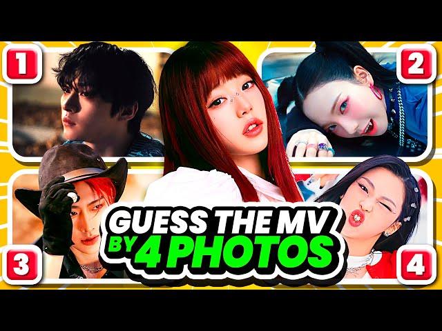 Guess the KPOP MV by 4 PICTURES  Guess The Kpop Song - KPOP QUIZ 2024