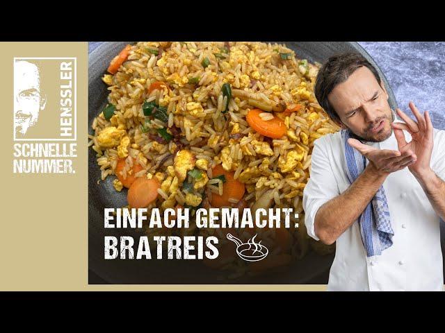 Schnelles Bratreis Rezept von Steffen Henssler | Günstige Rezepte