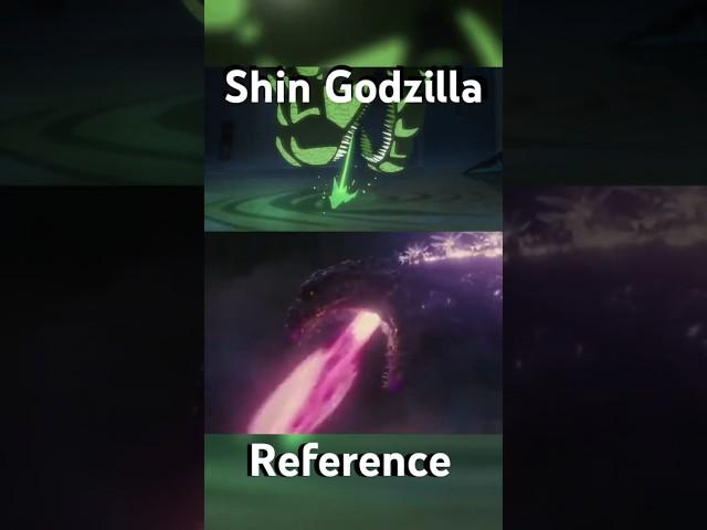 DANDADAN  SHIN GODZILLA REFERENCE #shorts #dandadan #shingodzilla #anime #godzilla #kaiju #manga