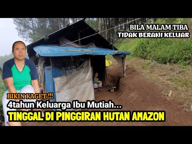 MERINDING ‼️ IBU MUTIAH BESERTA KELUARGA TINGGAL DI HUTAN AMAZON BANDUNG JAWA BARAT