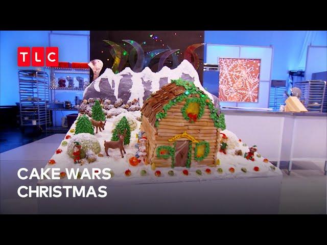 A Christmas Lights Bake-off | Cake Wars Christmas