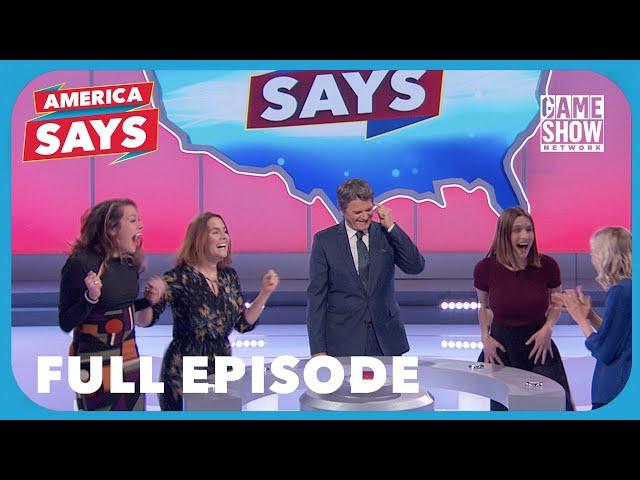 They're the BEST team Michael's ever seen! | America Says | Full Episode