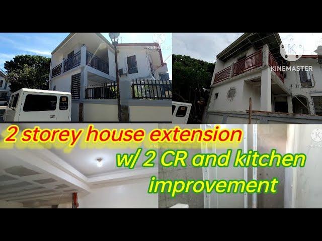 2 storey house extension w/ 2 CR and kitchen improvement