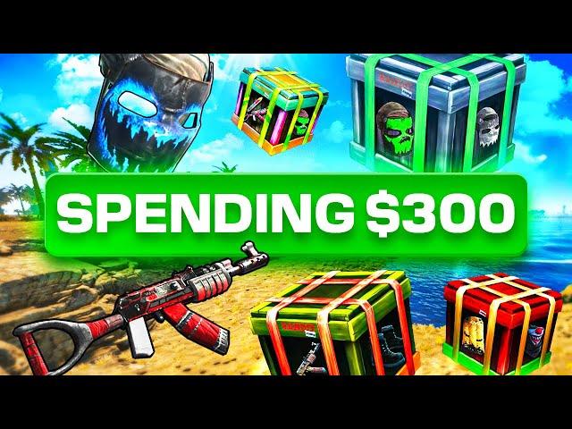 How I Spent $300 of my Rust Skins on Bandit Camp - Rust Gambling