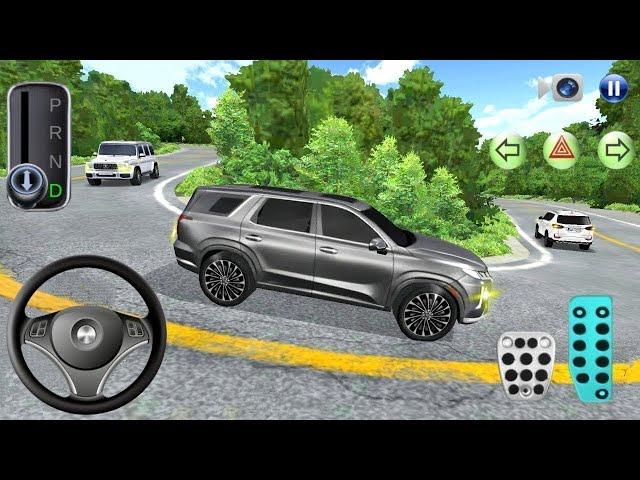 New Palisade SUV car Narrow Mountain Road Driving - 3D Driving Class - 2025 Android gameplay